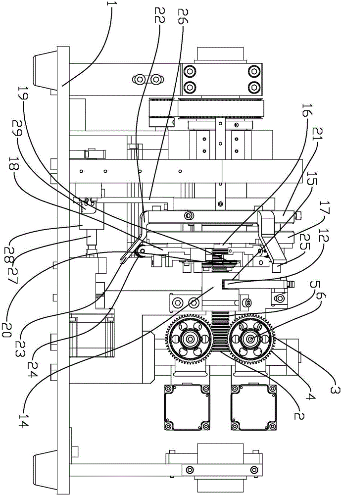 Paying-off and cutting integrated machine for corrugated pipes