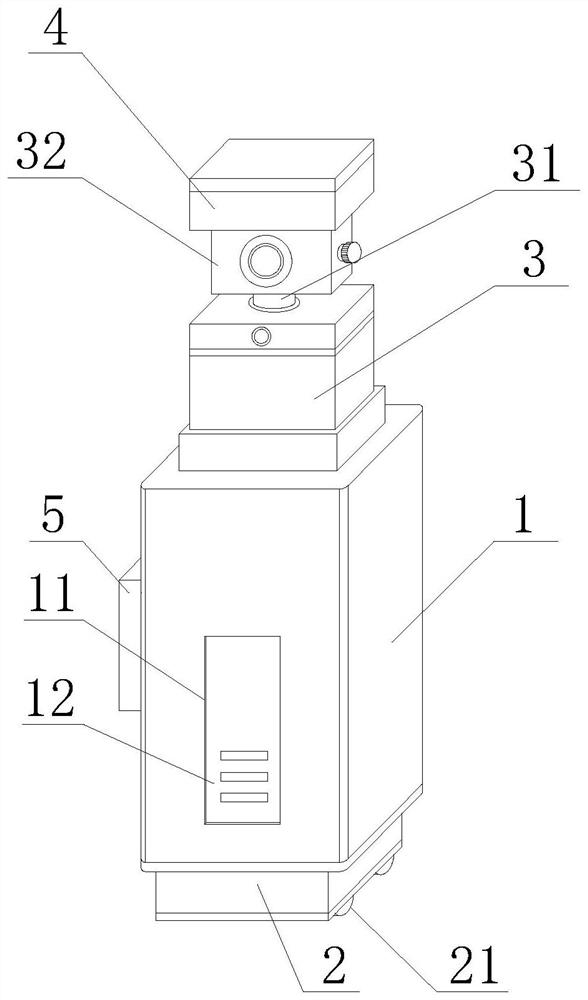 Pavement leveling instrument for road construction