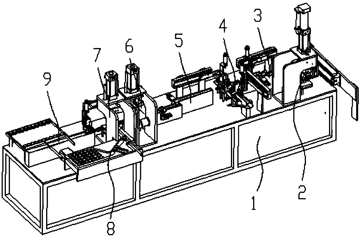 An automatic assembly machine for anode parts