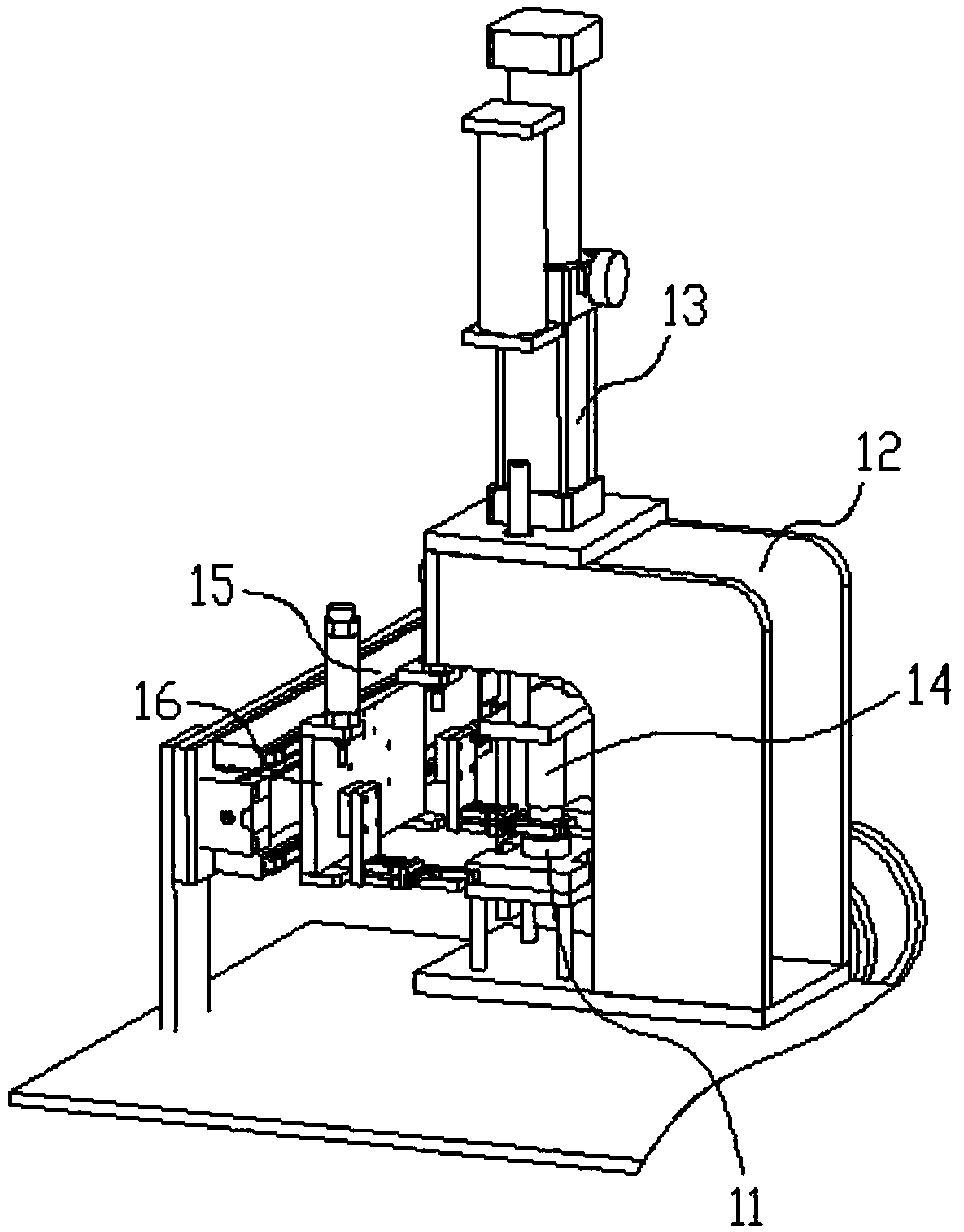 An automatic assembly machine for anode parts