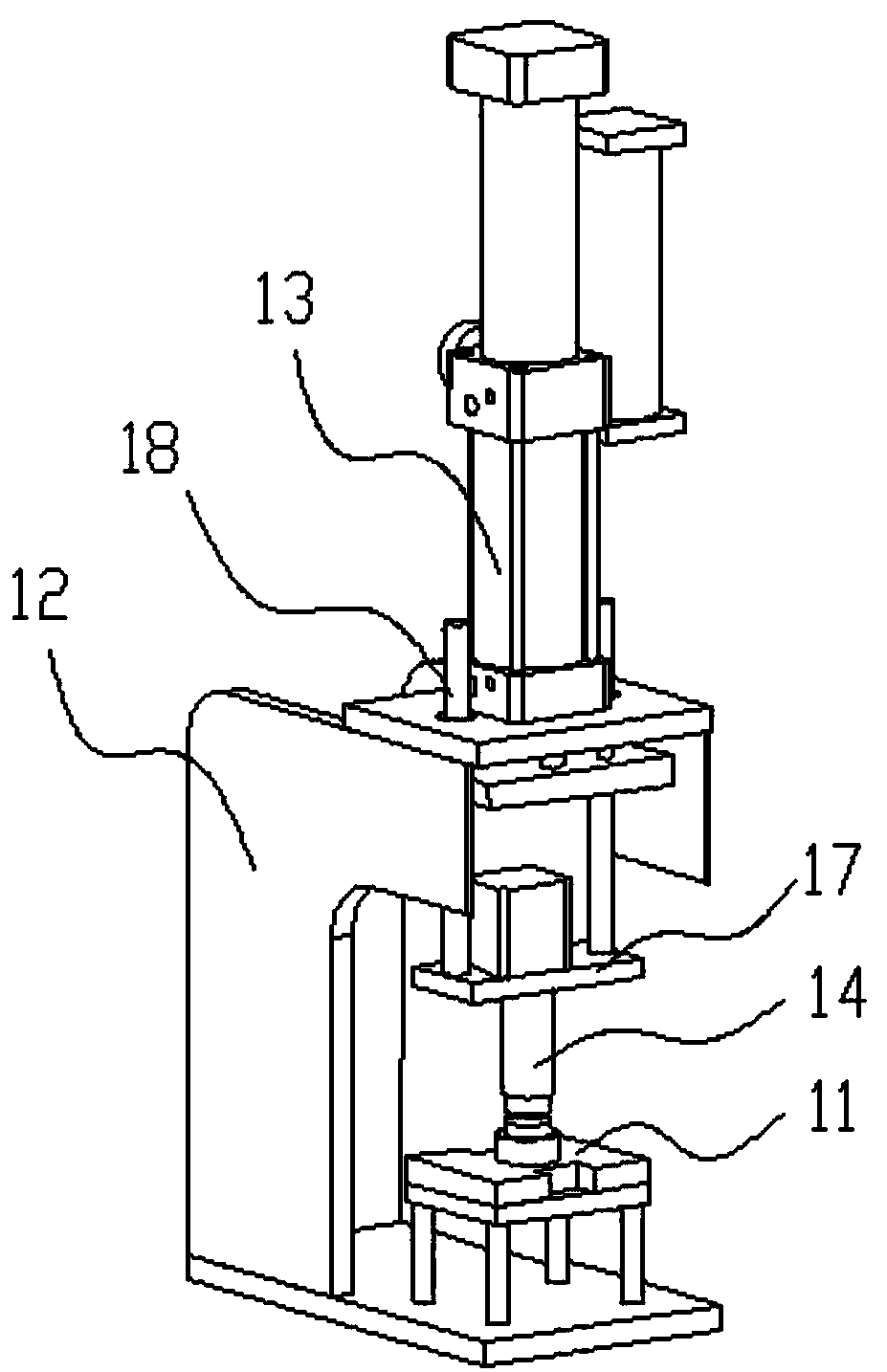 An automatic assembly machine for anode parts