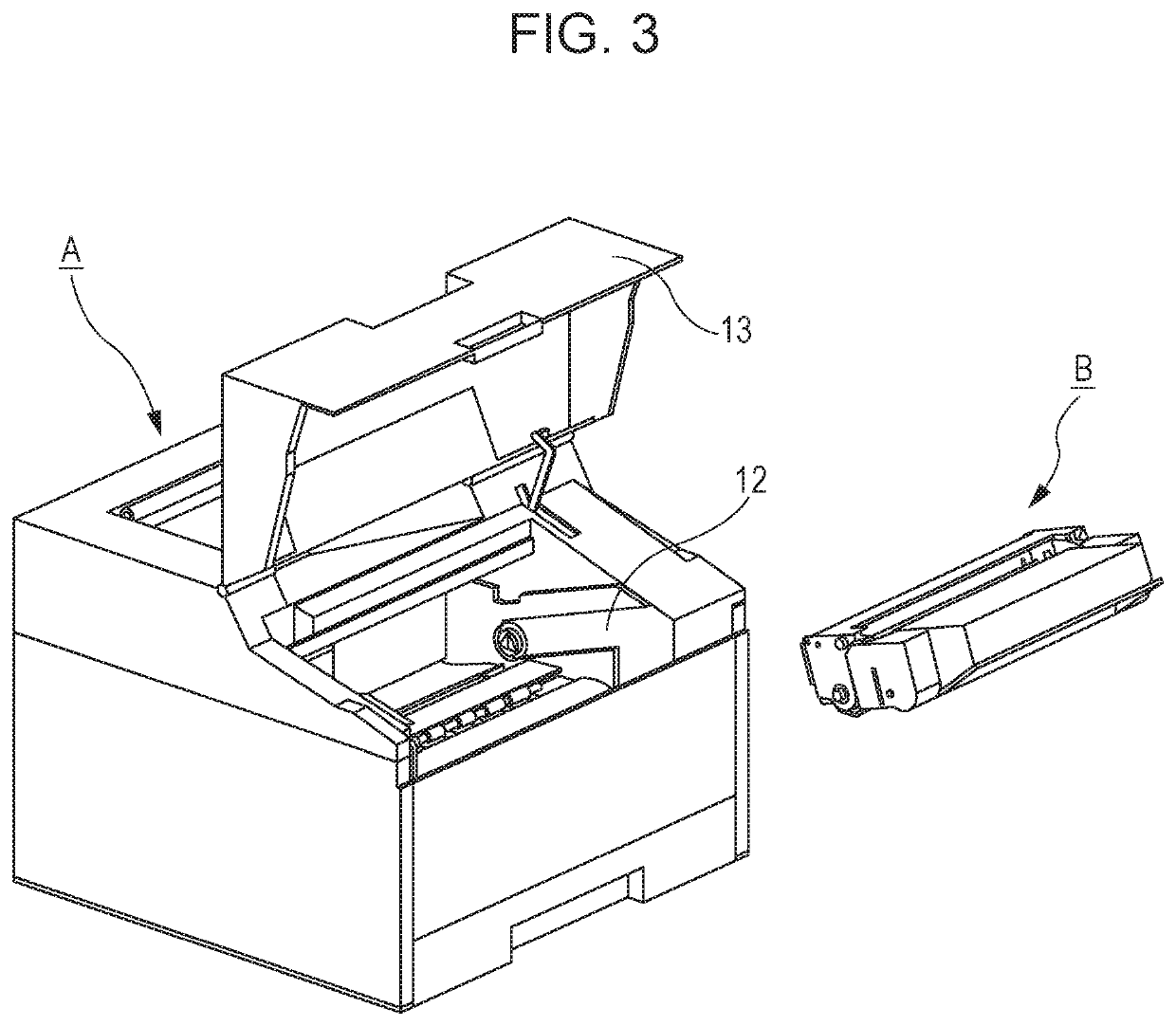 Resin member, resin molded body, cartridge, image forming apparatus, and method for manufacturing resin member