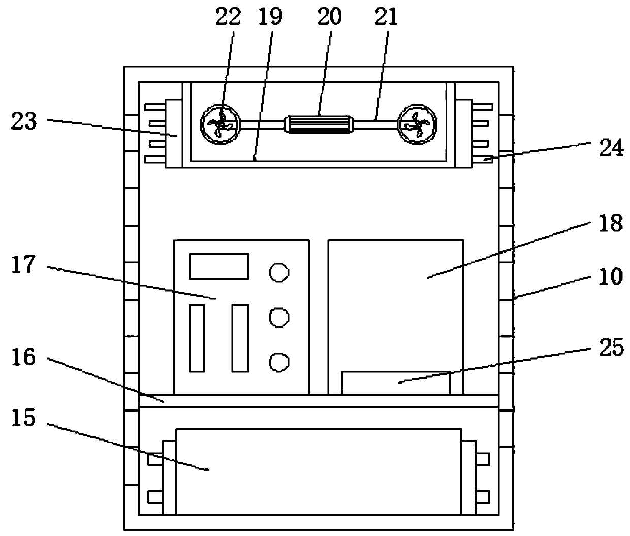 Smart park light control management device, management system and management method