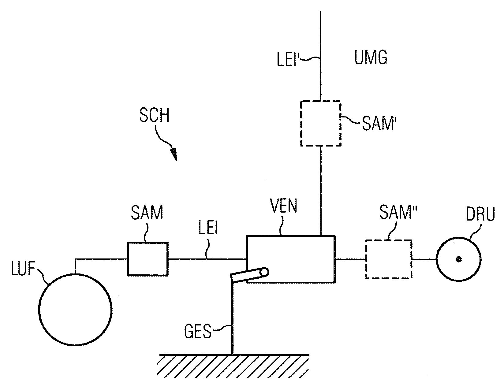 Electronic Pneumatic Spring Controller for Reducing Air Consumption and Rapidly Adjusting the Setpoint Level