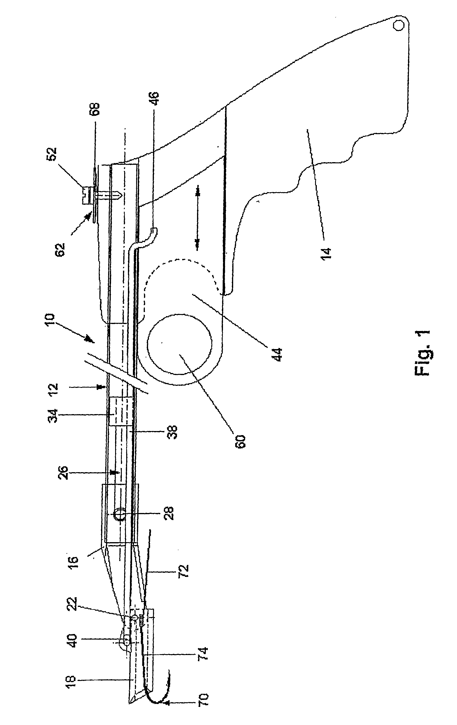 Apparatus for Extracting a Fishing Hook