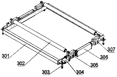 Modular structure electronic belt weigher