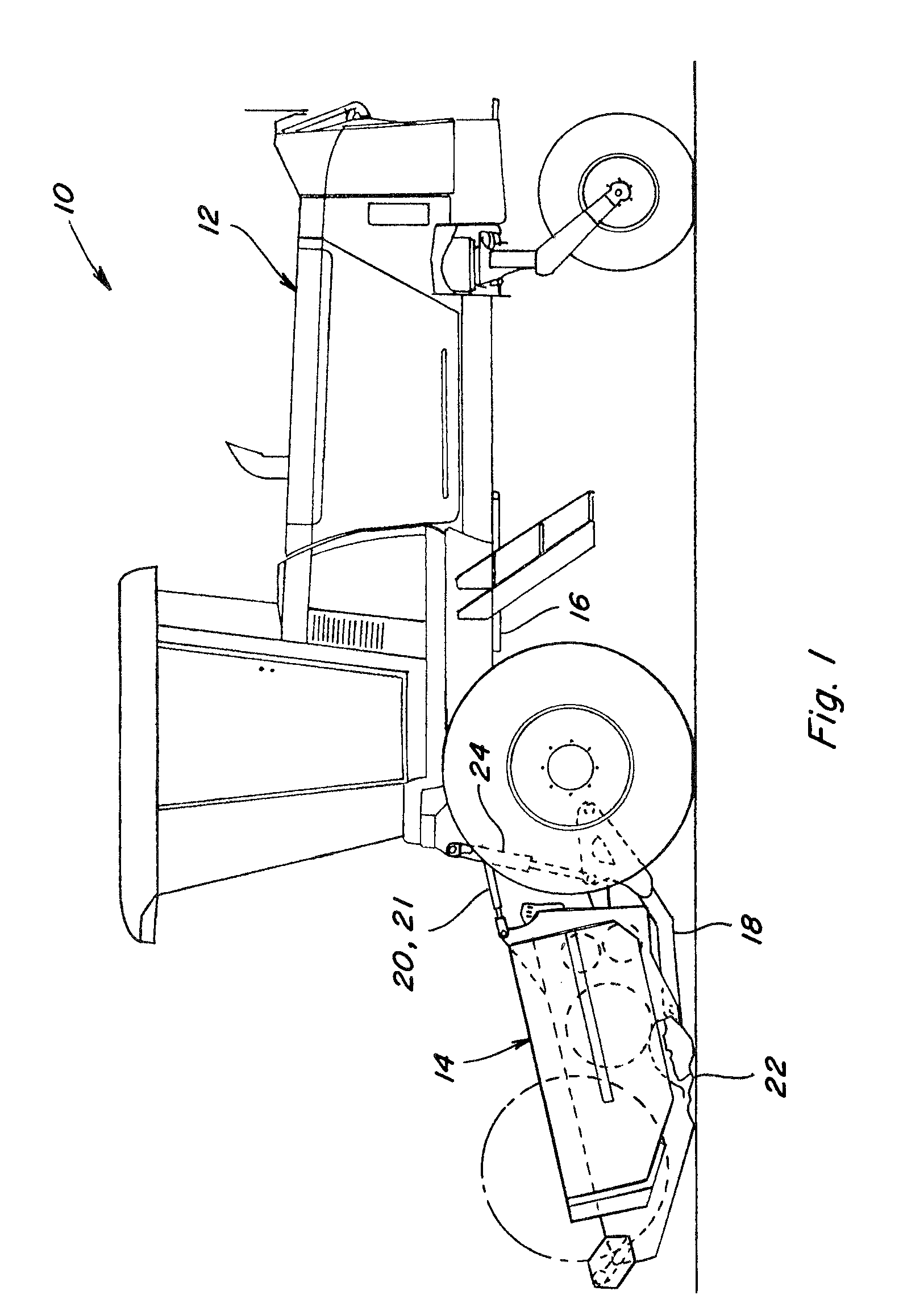 Header flotation and lift system with dual mode operation for a plant cutting machine