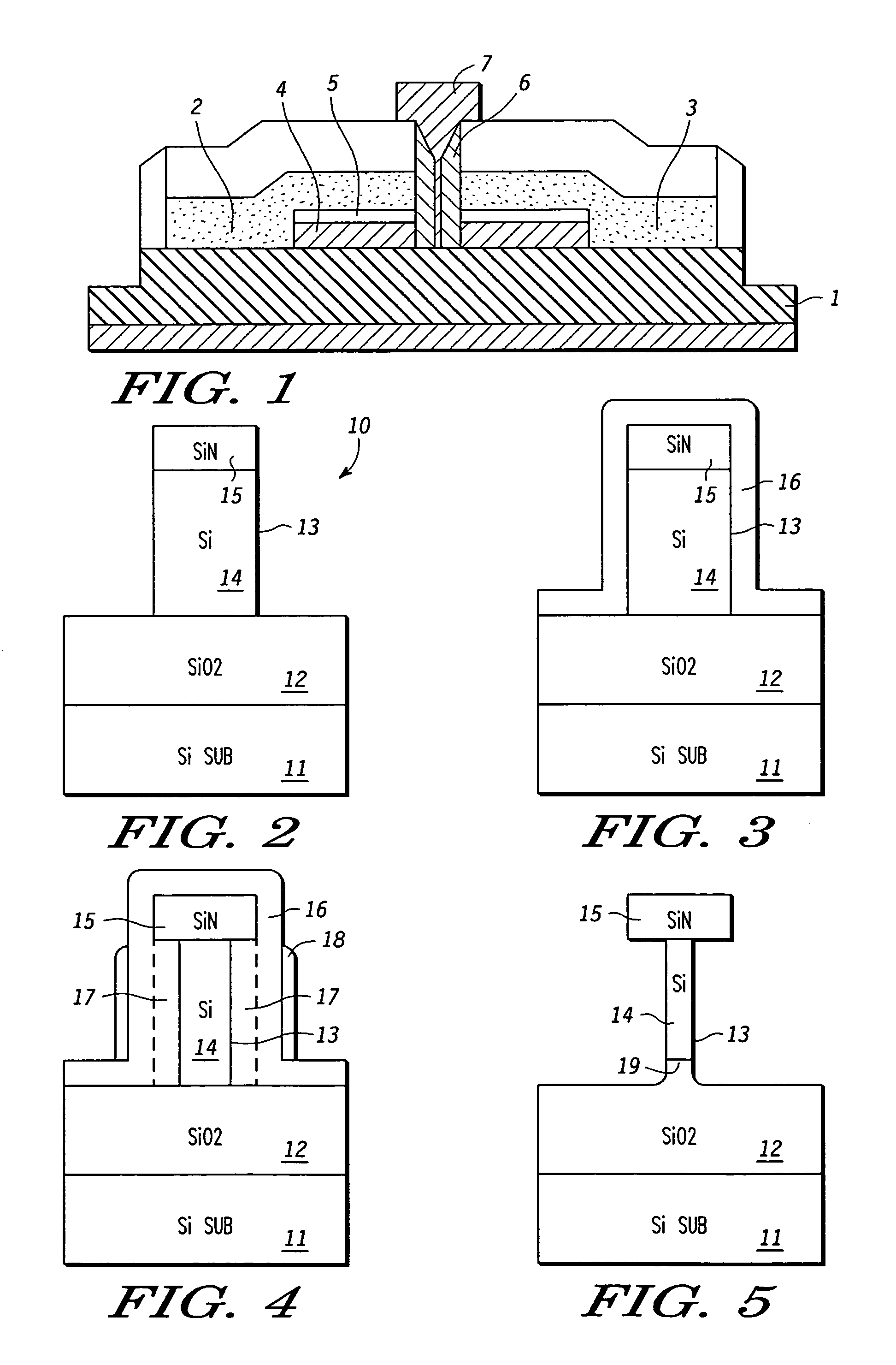 Method of fabricating three dimensional gate structure using oxygen diffusion