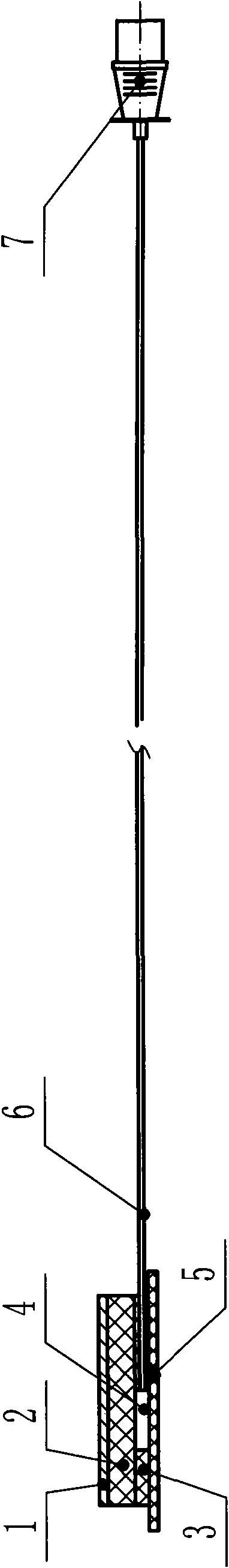 Skin temperature probe