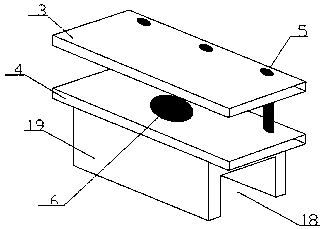 Plate cutting device