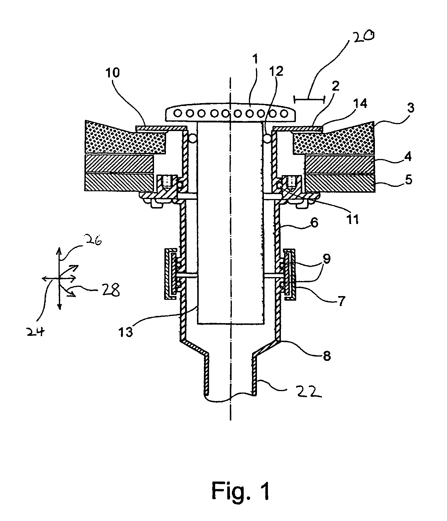 Shower drainage outlet in aircraft