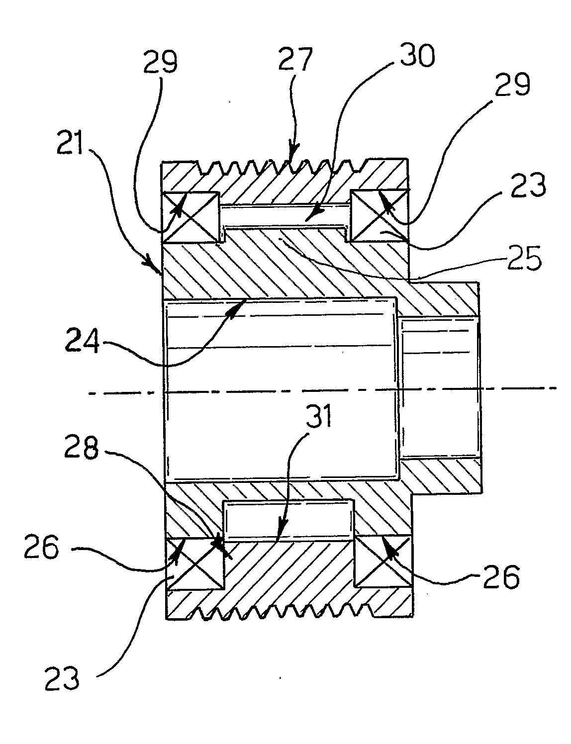 Hub-Pulley Assembly Having A Rotationally Disengageable Pulley