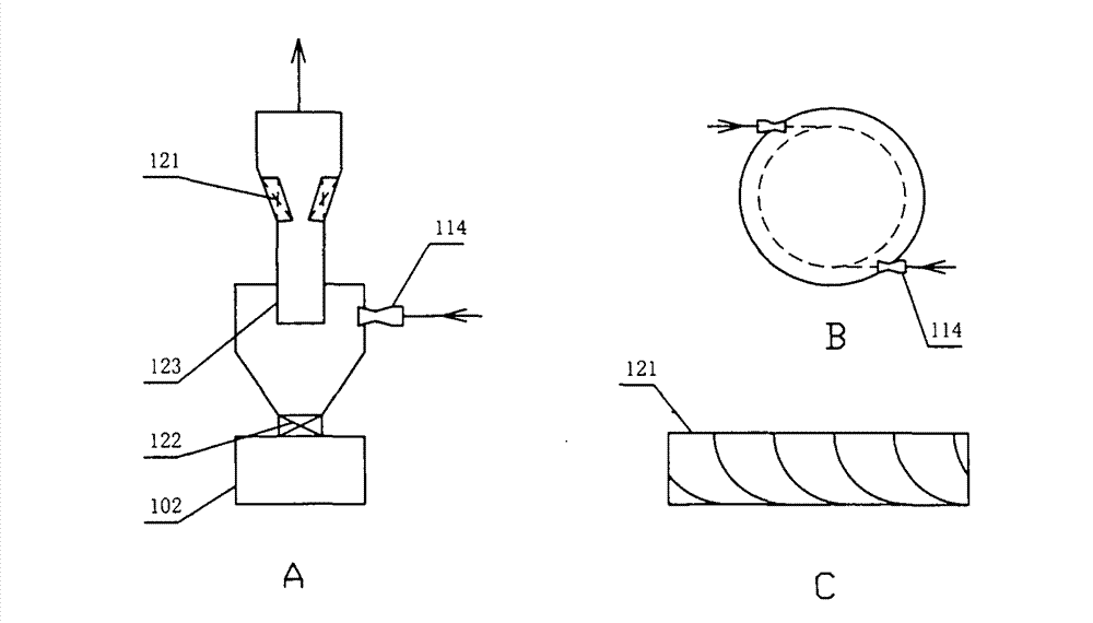 Self-cooled thermal power acting method