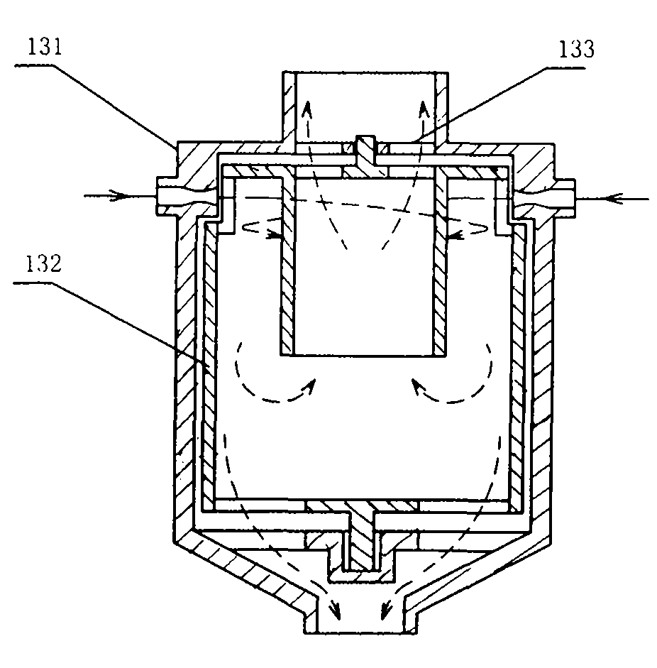 Self-cooled thermal power acting method