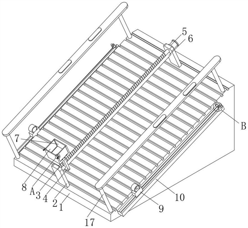 Unit nursing home building structure and use method