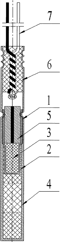 Exploding device with multi-varying section and detonator applying same