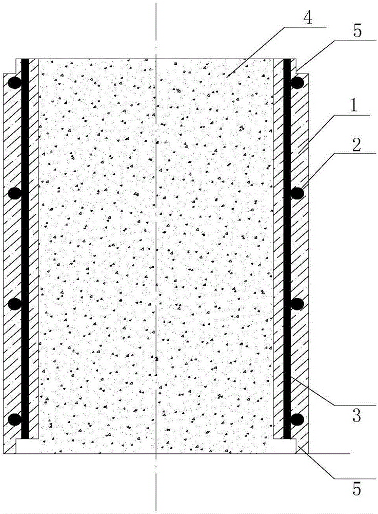 Ocean engineering composite column