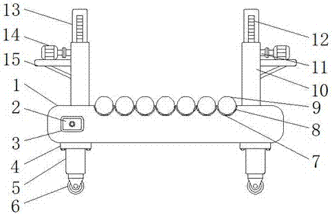 Rack capable of effectively holding corrugated pipes