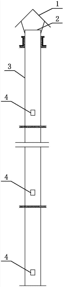 Air inlet system used for housing construction and installation method thereof