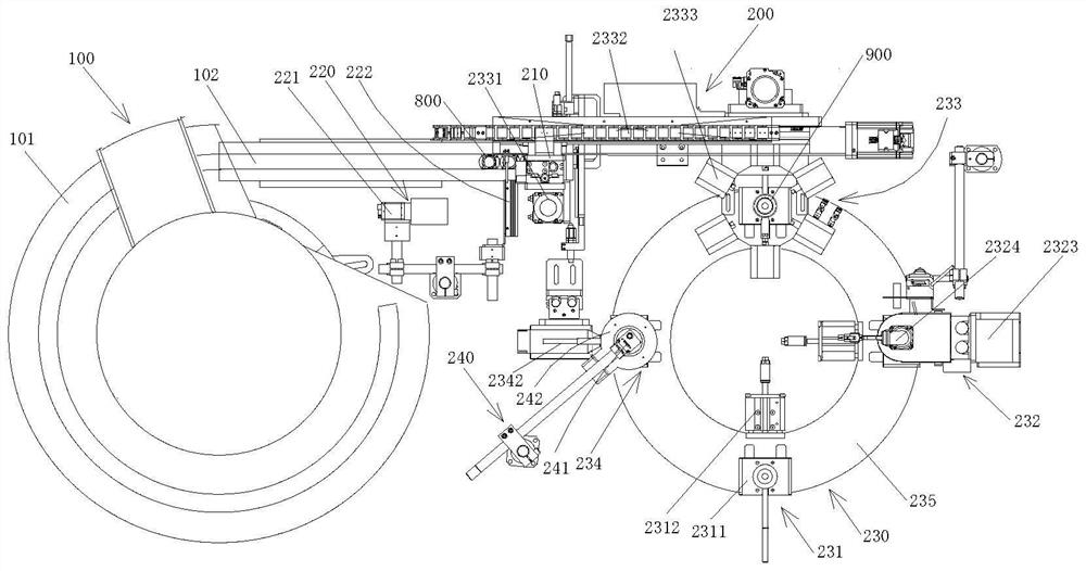 Automatic assembling production method for automobile parts and automatic assembling mechanism applying automatic assembling production method