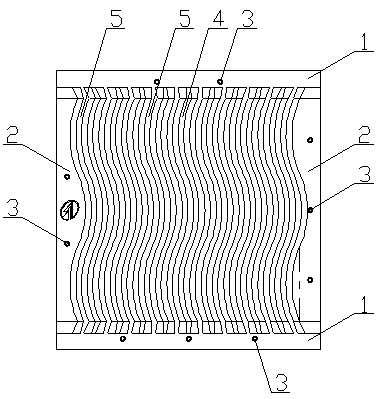 Sheets for mist dissipation of cooling tower and mist dissipation module