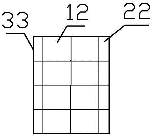 Construction method of honeycomb-shaped convex irregular curtain wall