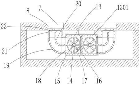 A cooling device for dispatching machine room