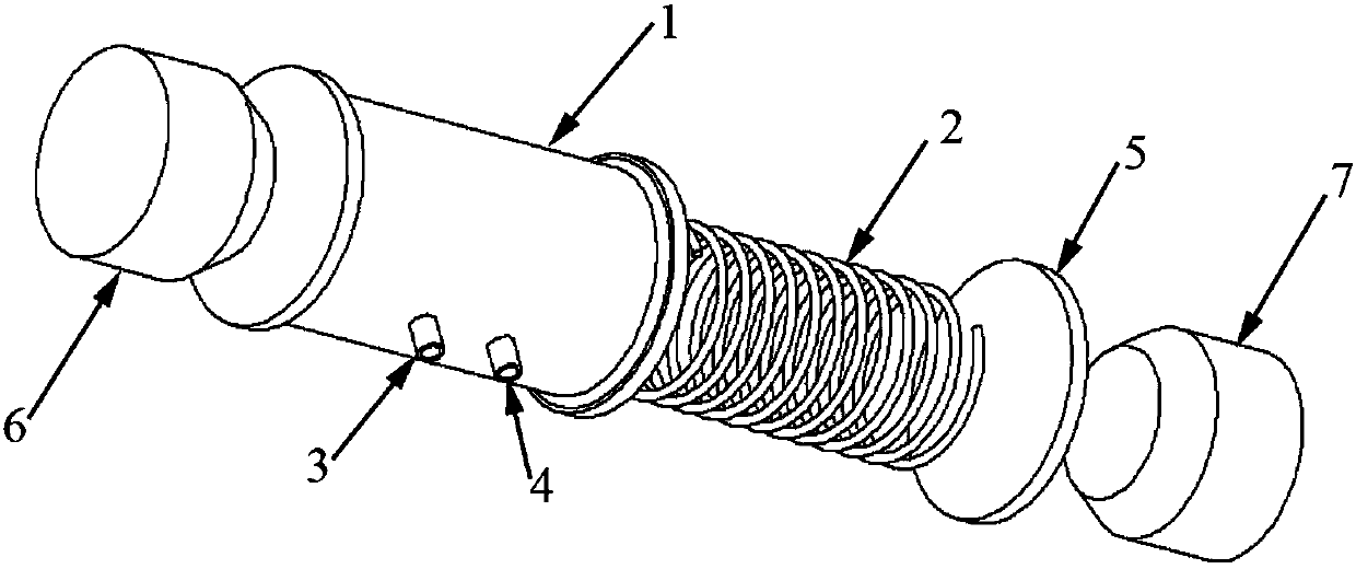 A magnetic field heat treatment method suitable for ring devices