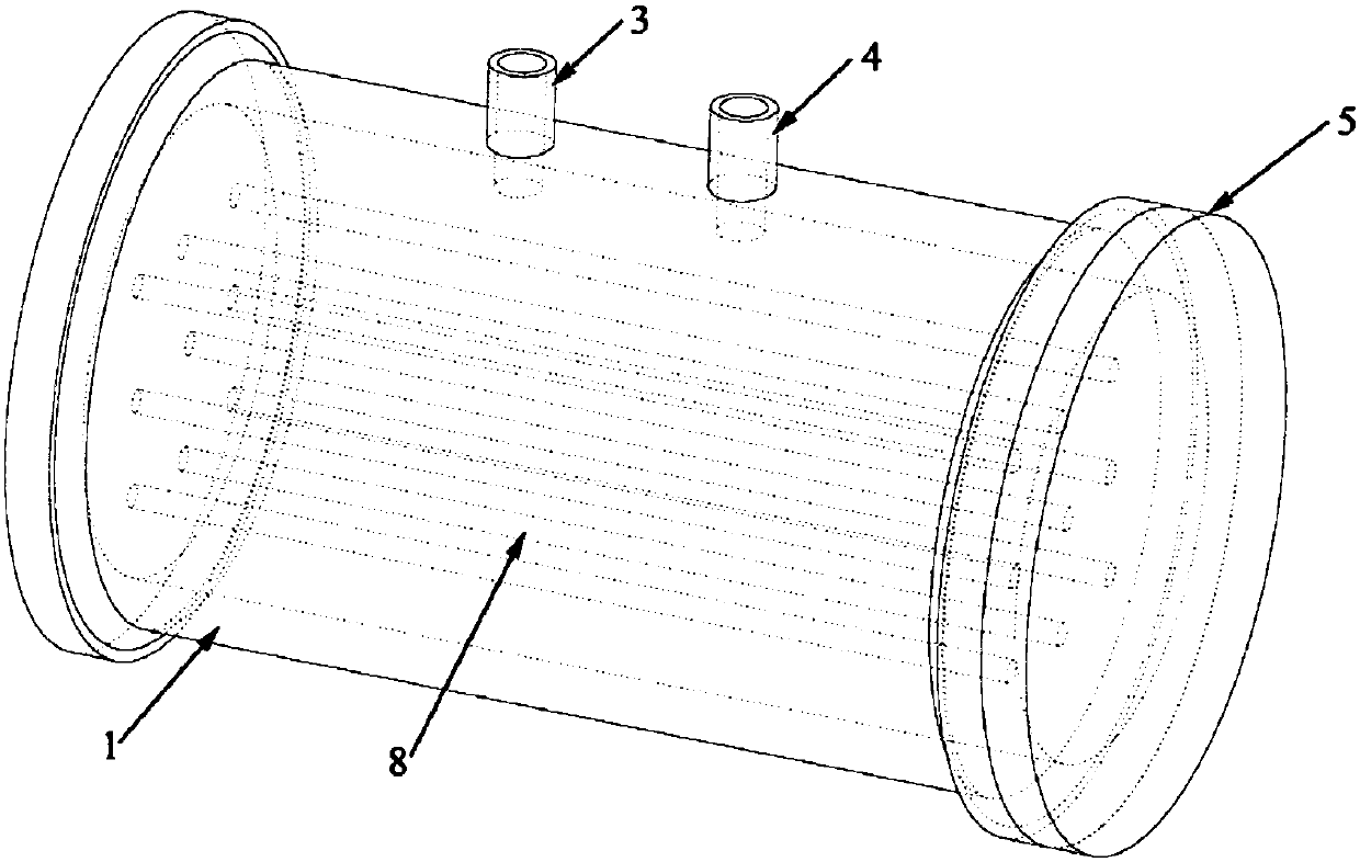A magnetic field heat treatment method suitable for ring devices