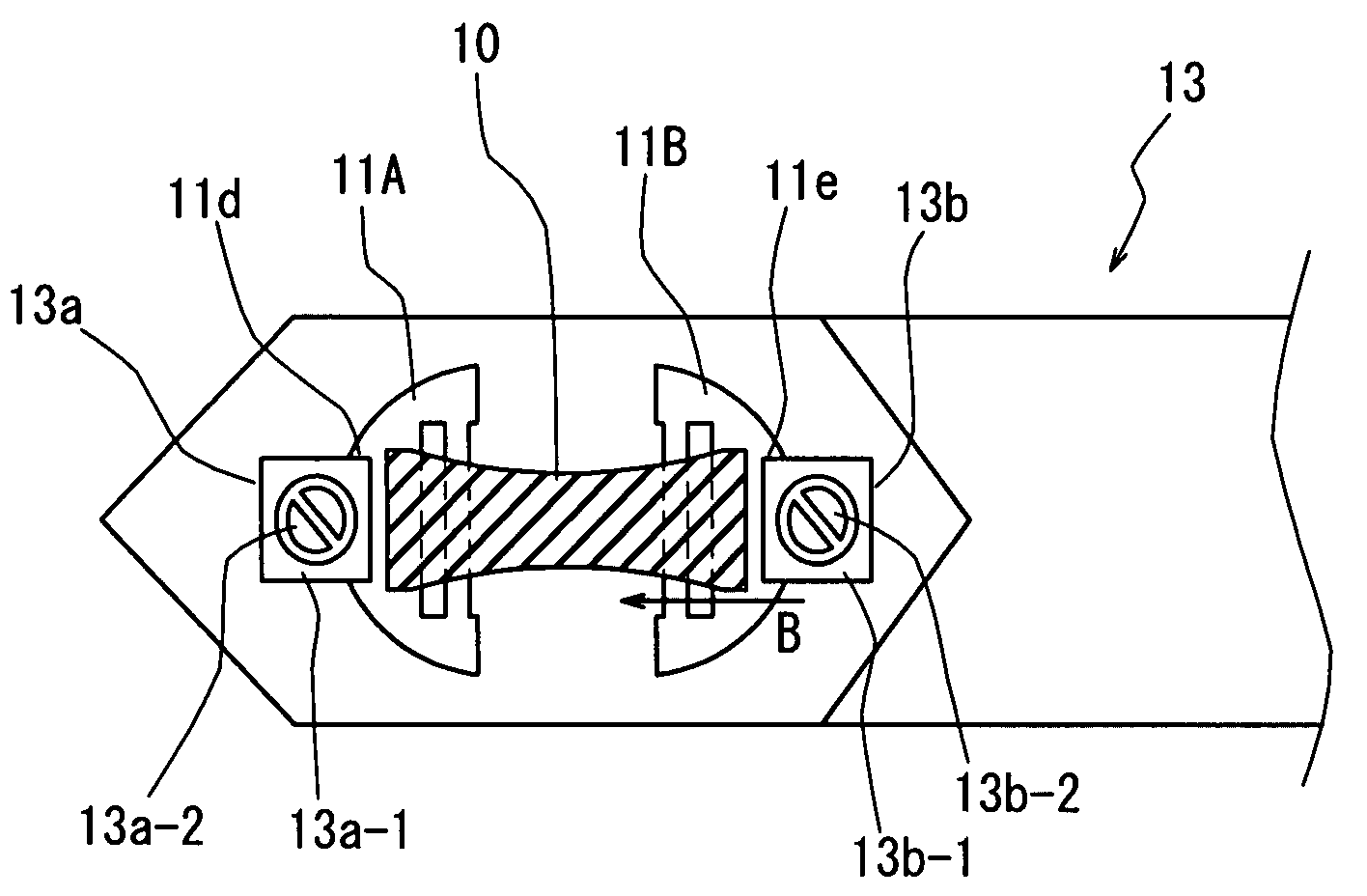 Mesh and method of observing rubber slice technical field