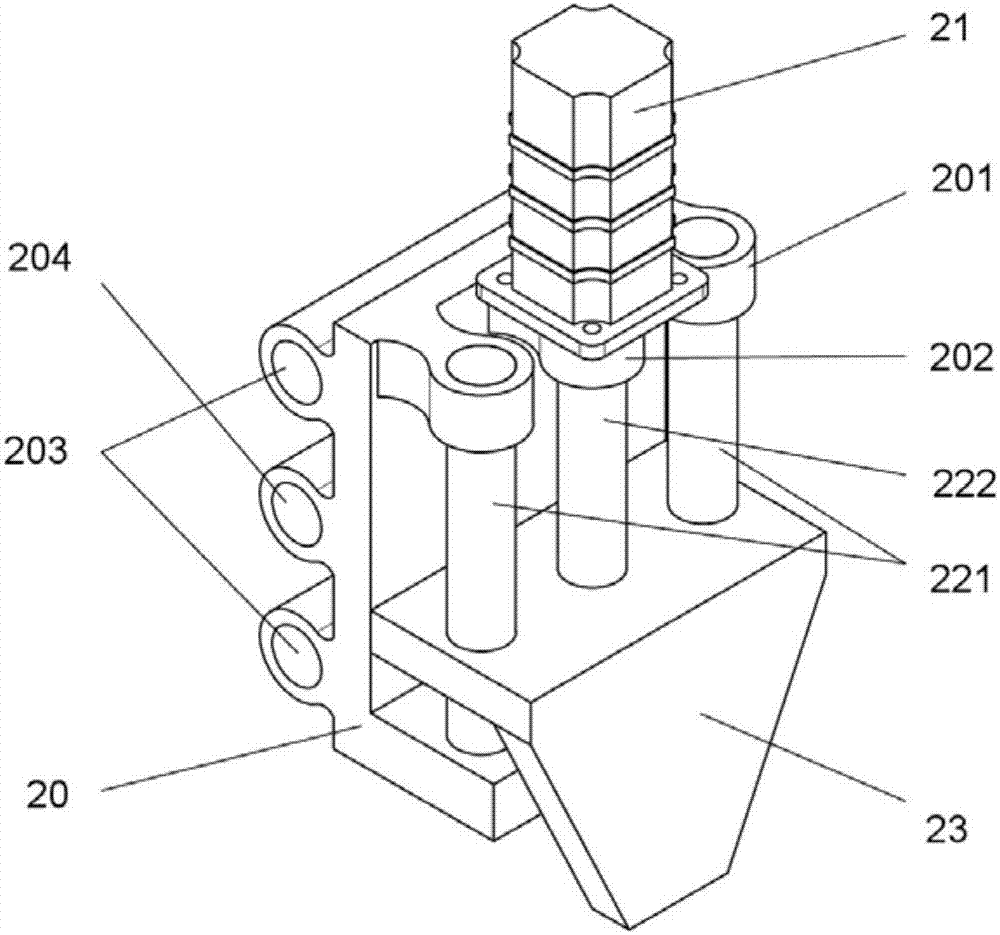 Five-degrees-of-freedom numerical control machining device