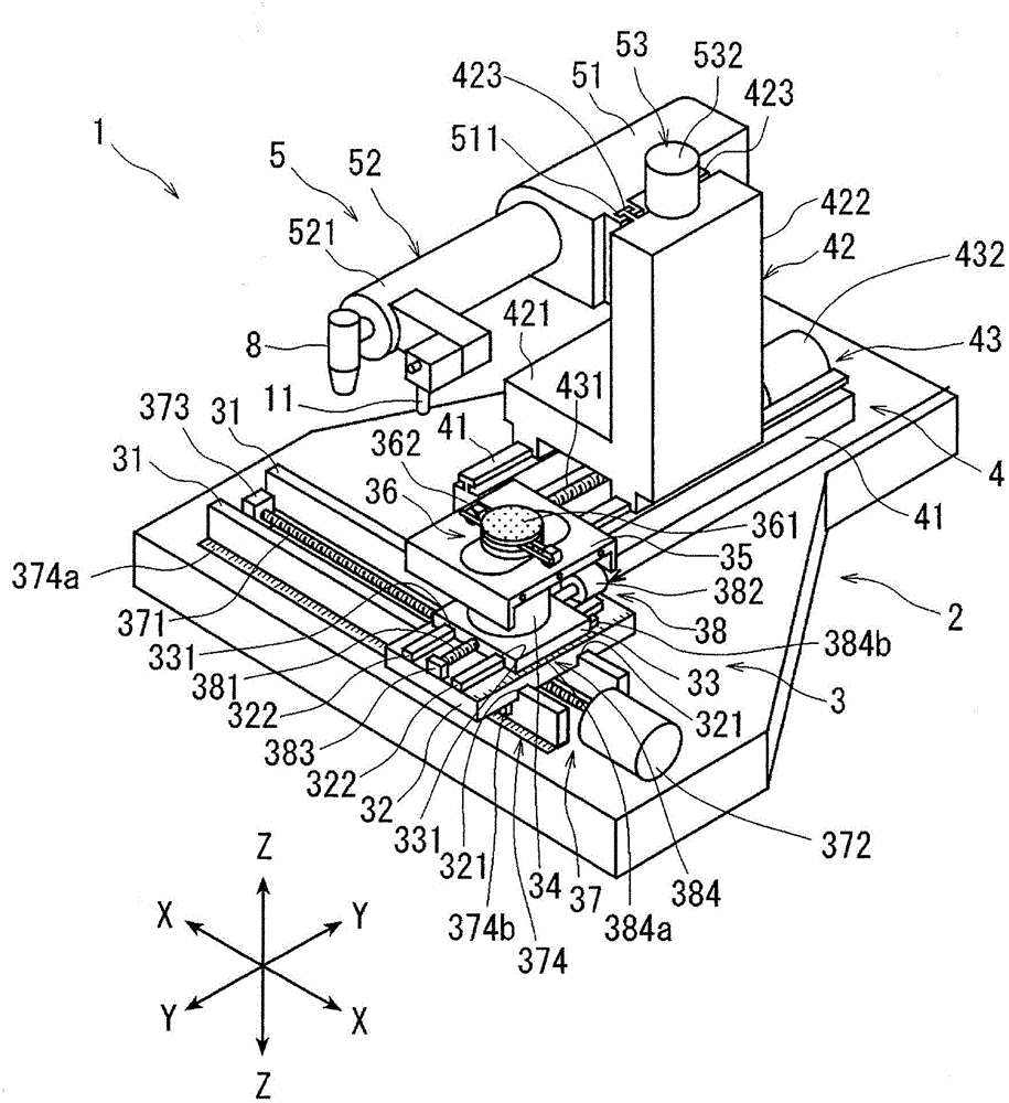 Laser processing device