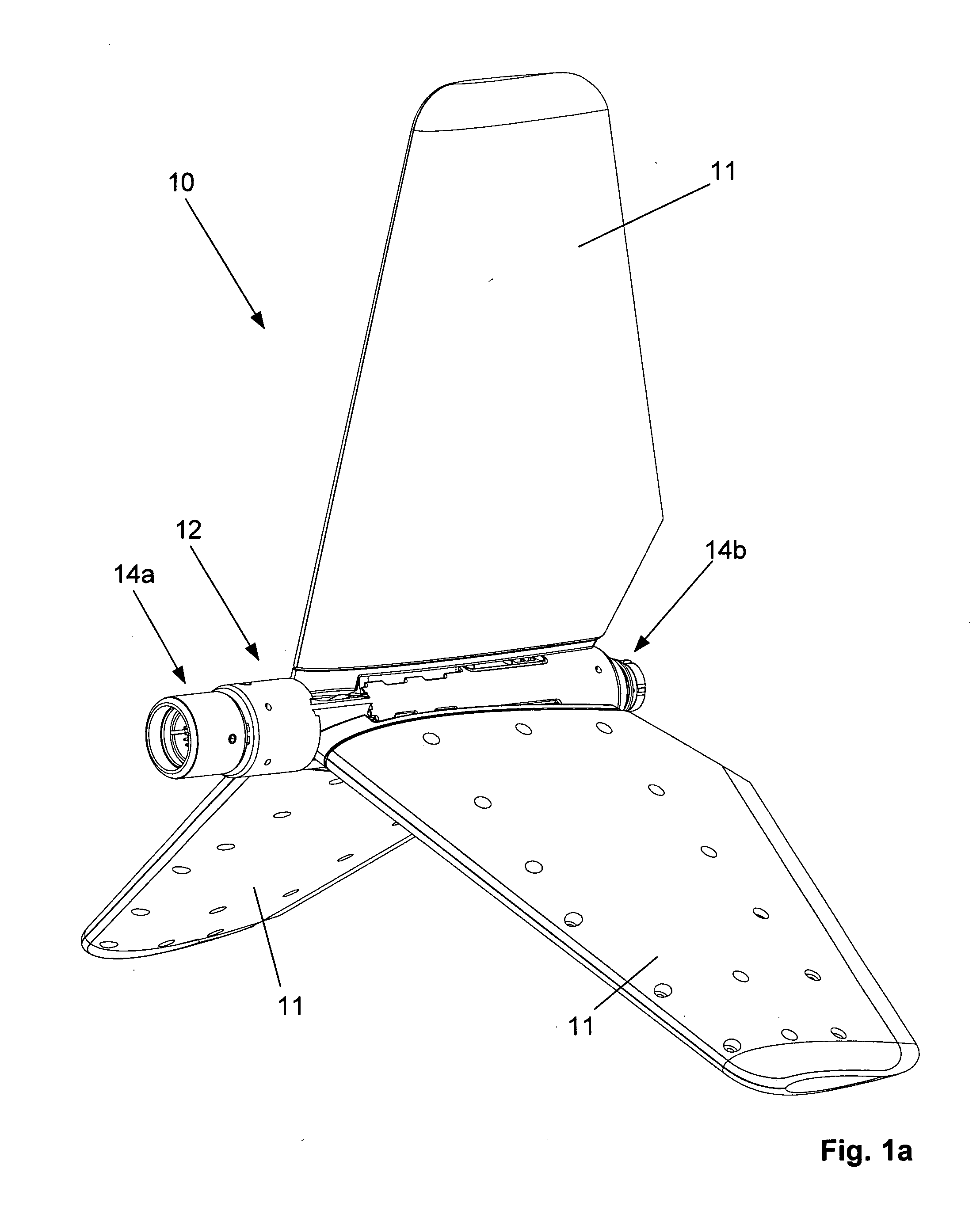 Control device for positioning an instrumented cable towed in water