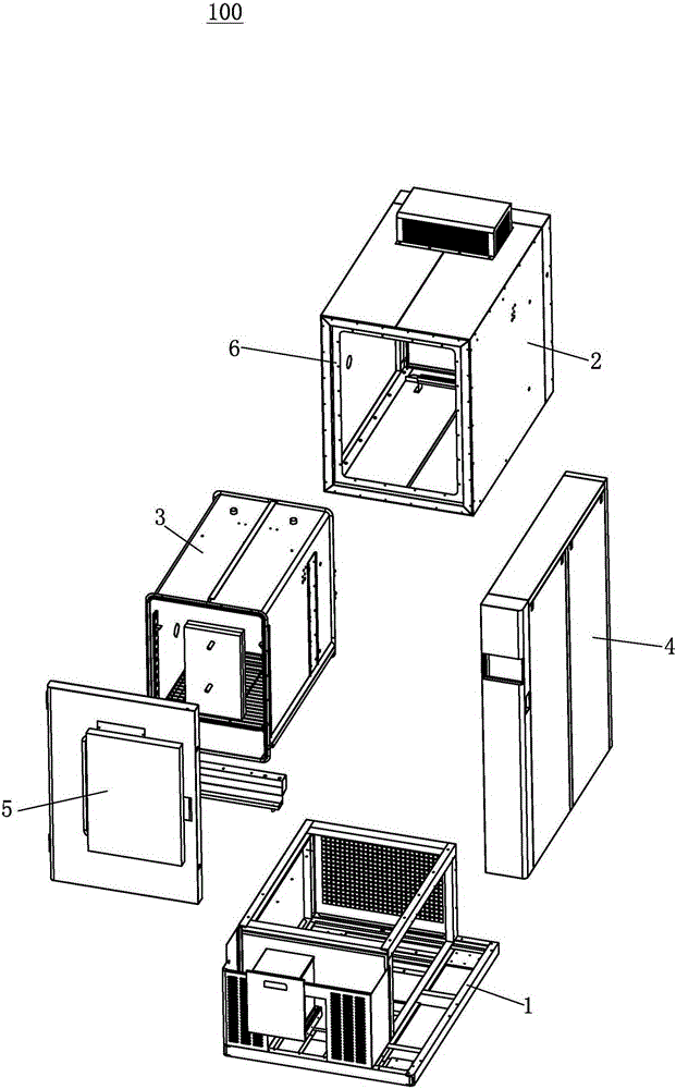 High temperature and high humidity test chamber