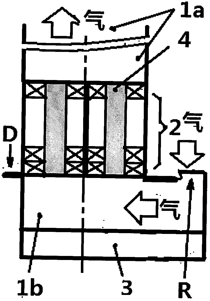 Dehazing tower engineering and stereo garage engineering combined engineering structure design scheme capable of saving land and enhancing shock strength