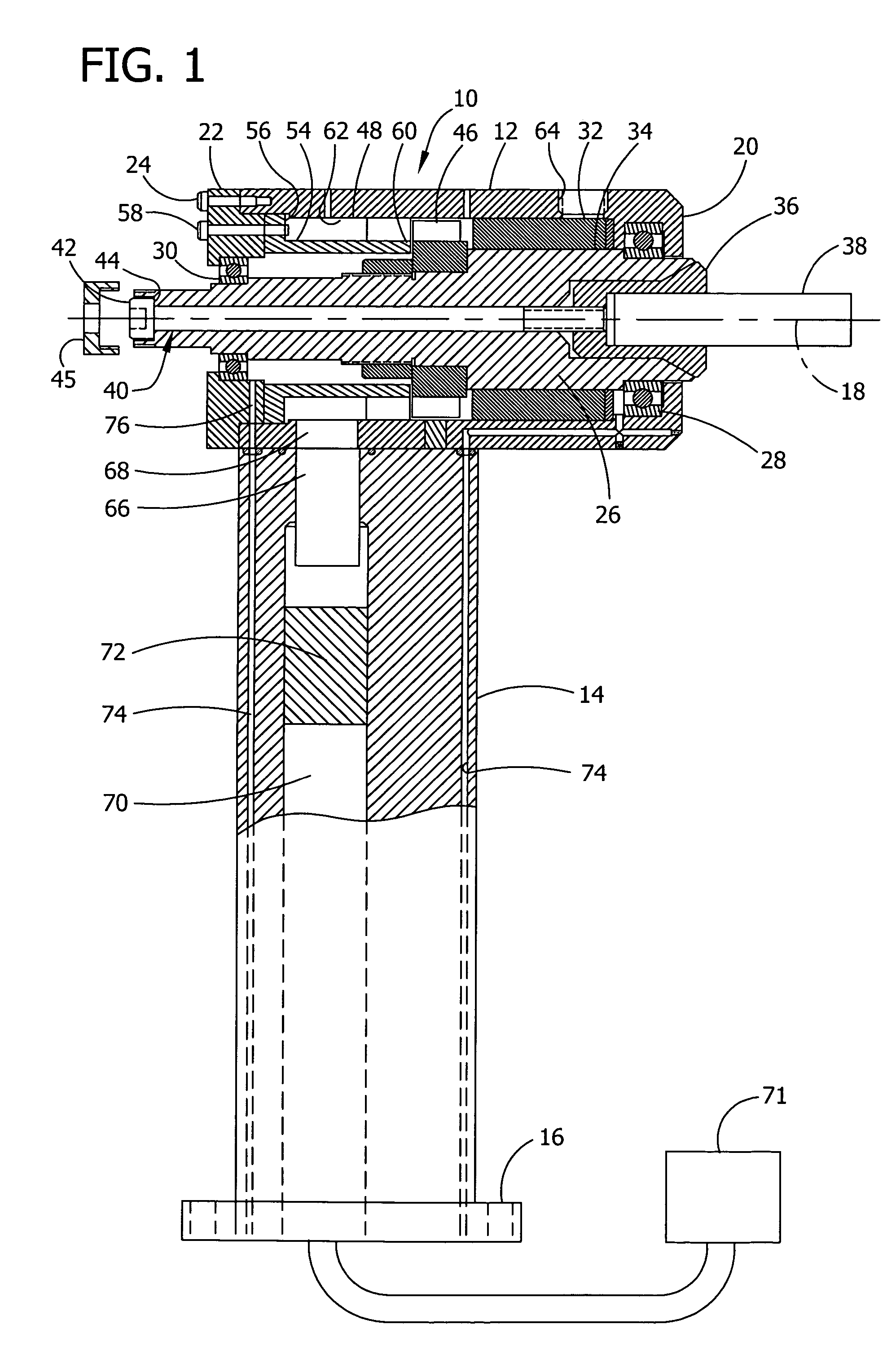 High speed machining device