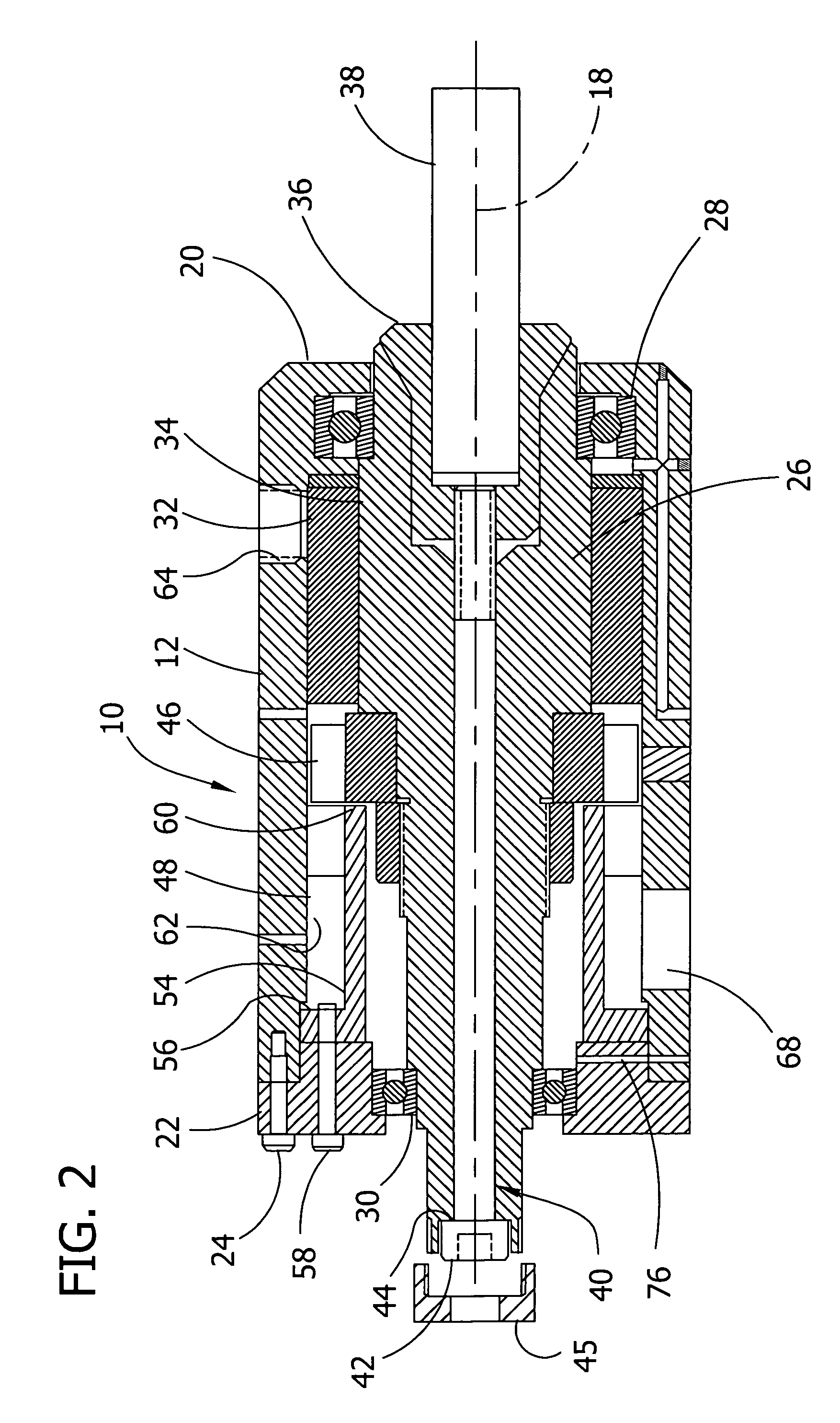 High speed machining device