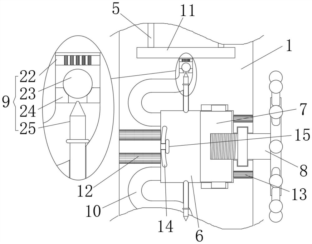 A real-time intelligent detection device for civil engineering buildings