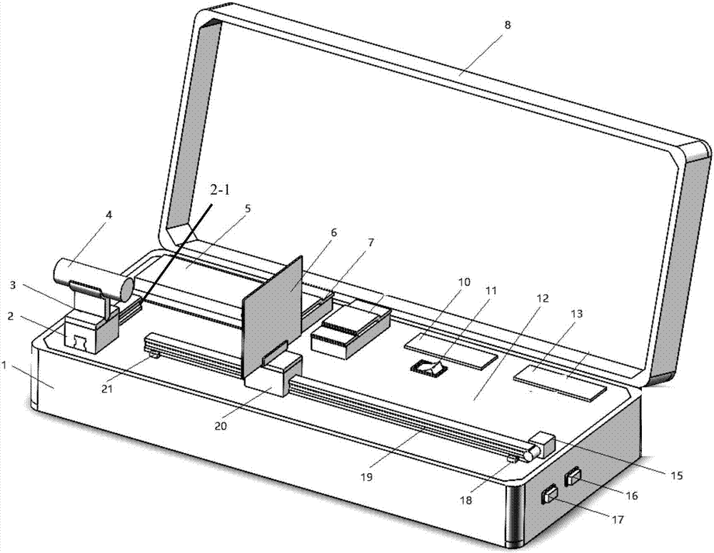 Ultrasonic experimental apparatus with multiple detection functions and application thereof