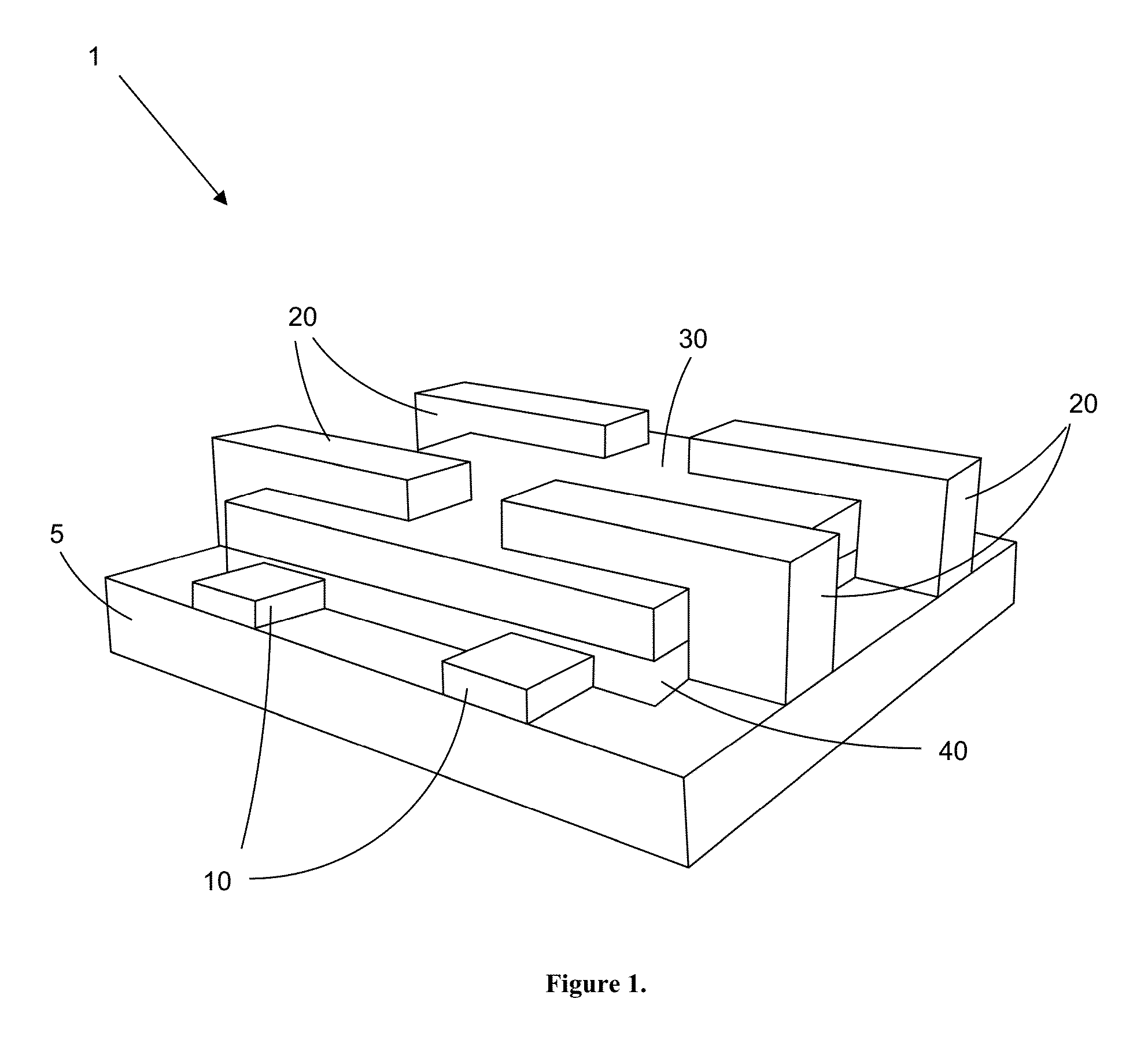 Method of manufacturing inverted organic solar microarray for applications in microelectromechanical systems