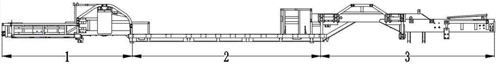 Aluminum alloy underframe of full-loading bus