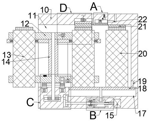 A semi-closed capacitor overheating prevention device with dust removal function