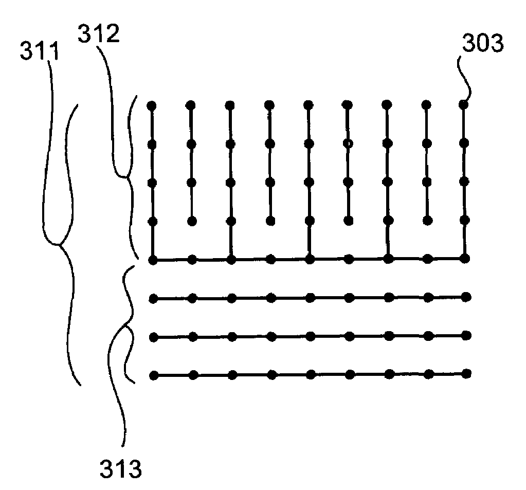 Hybrid ground grid for printed circuit board