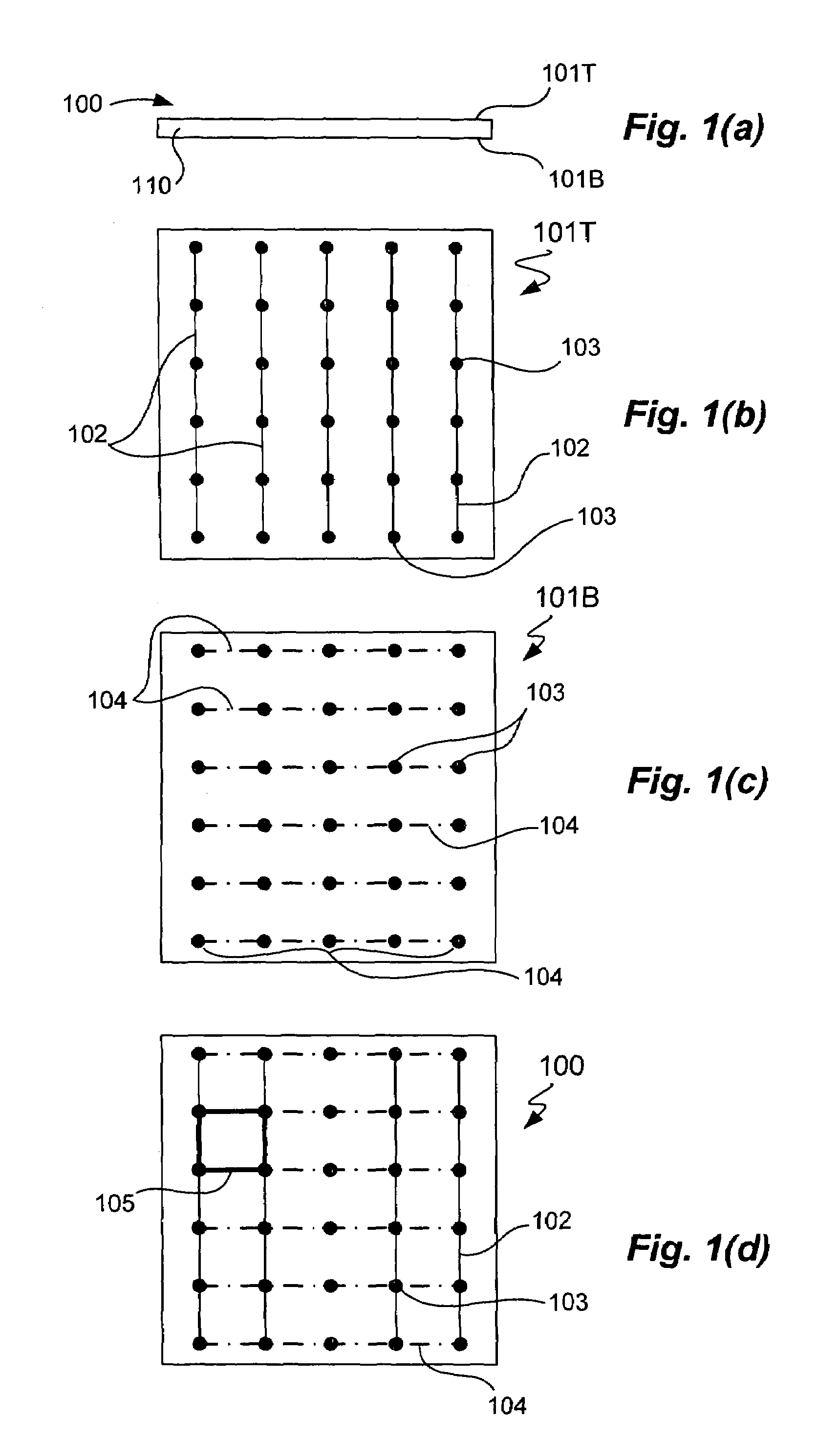 Hybrid ground grid for printed circuit board