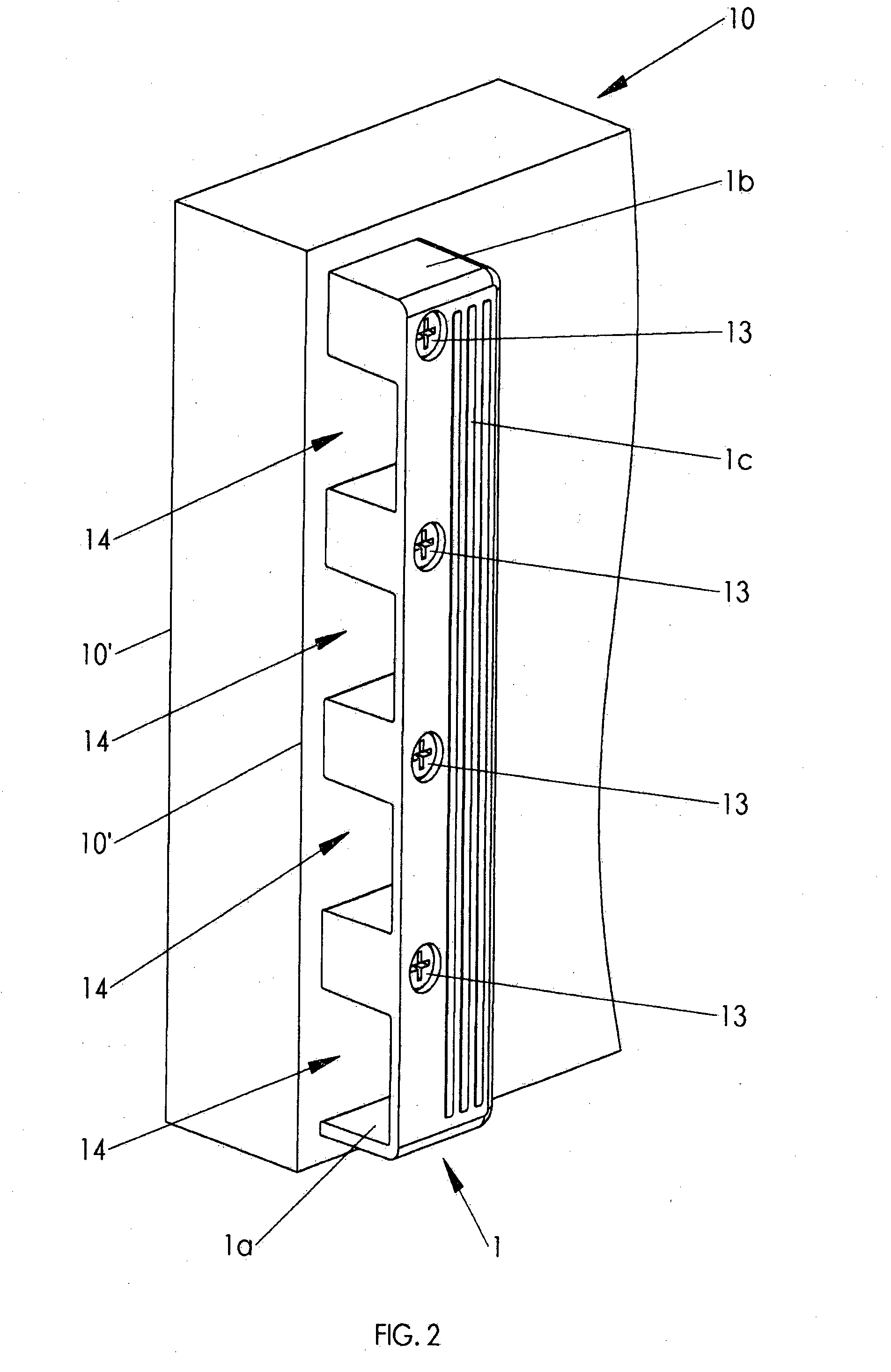 Bedstead fastening device