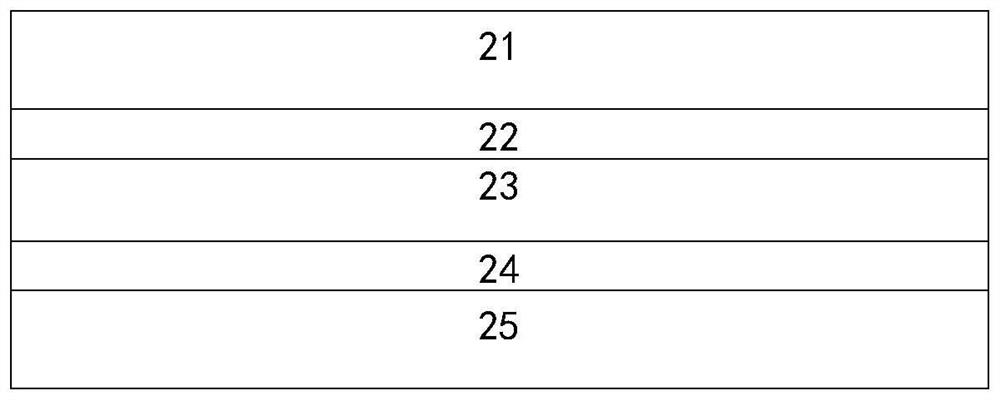 A laminated structure of a laminated assembly, a preparation method thereof, and a laminated assembly