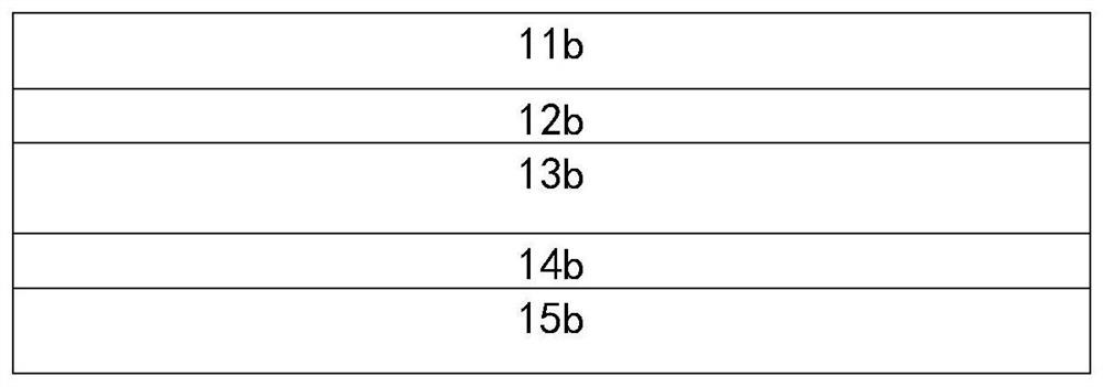 A laminated structure of a laminated assembly, a preparation method thereof, and a laminated assembly