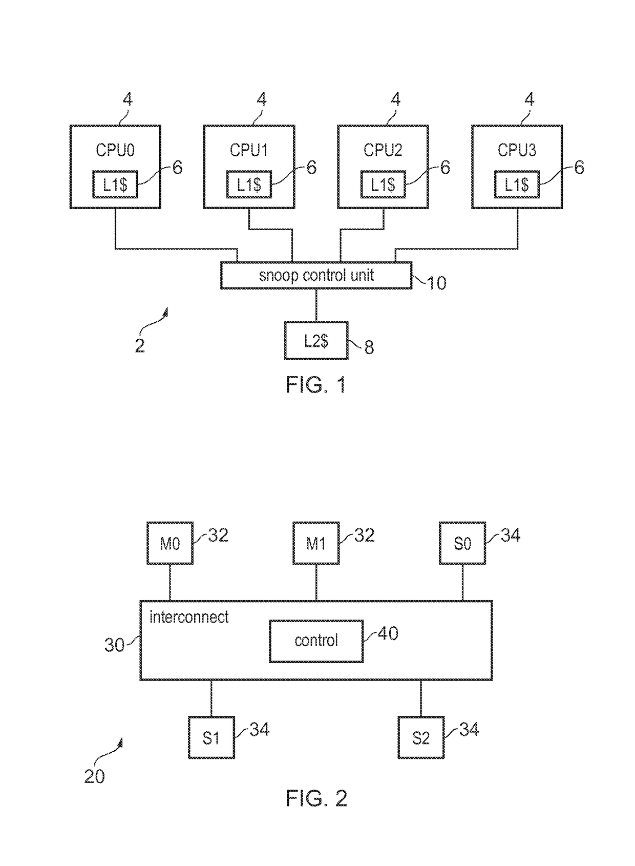 Arbitration and hazard detection for a data processing apparatus