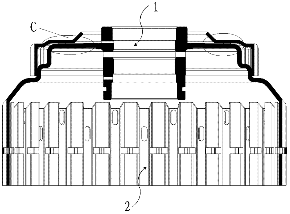 Automatic speed changer shell body and welding method thereof