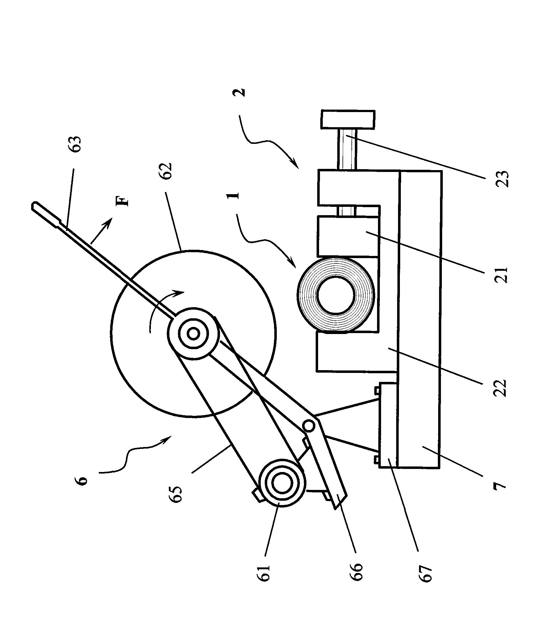 Motor winding enamelled wire, iron core separation device and separation method
